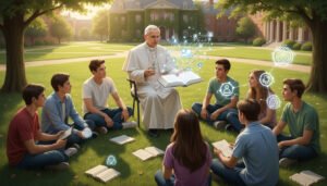 Read more about the article Pope Leo XIV Urges Students to Use AI Wisely, Not for Homework