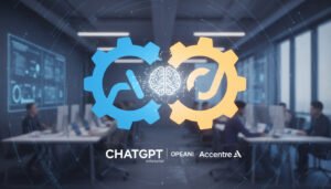 Read more about the article Accenture Teams Up with OpenAI on ChatGPT Enterprise