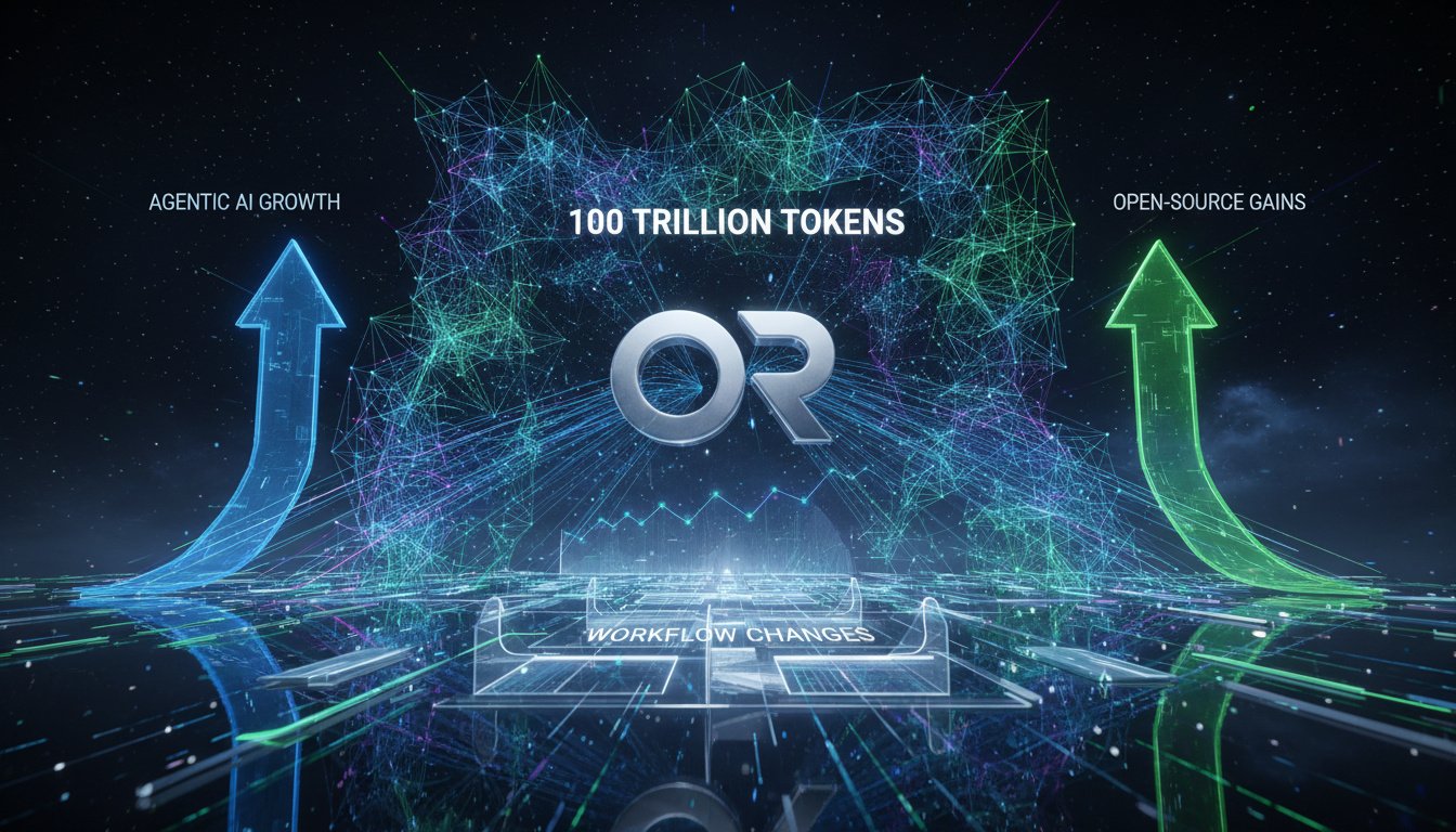 You are currently viewing OpenRouter’s 100 Trillion Token Study Reveals AI Shifts