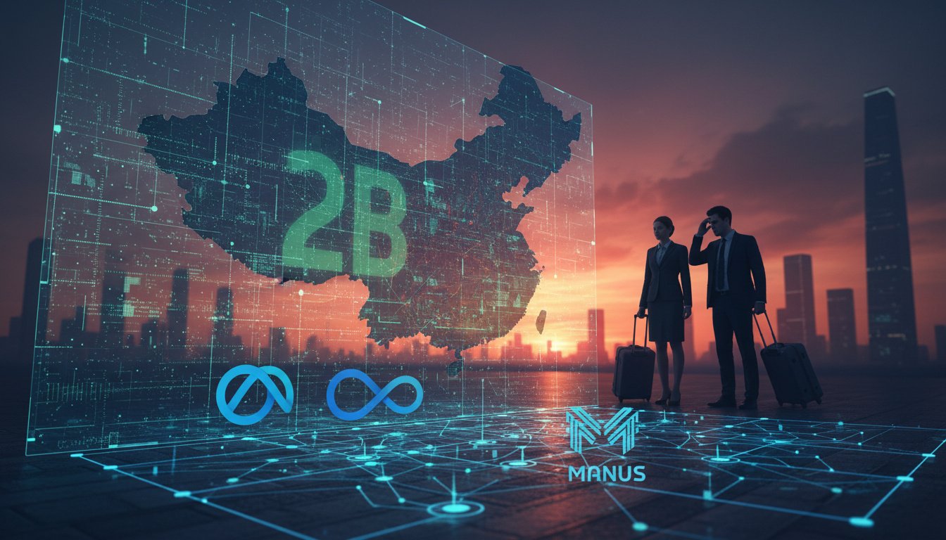 You are currently viewing China Blocks Manus AI Co-Founders from Leaving Amid Meta $2B Acquisition Review